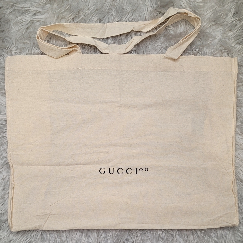 New Gucci 100 Anniversary authentic canvas Tote - Picture 2 of 4
